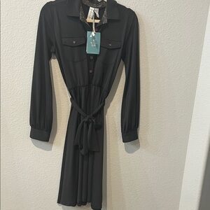 Matilda‎ Jane Black Long Sleeve Dress